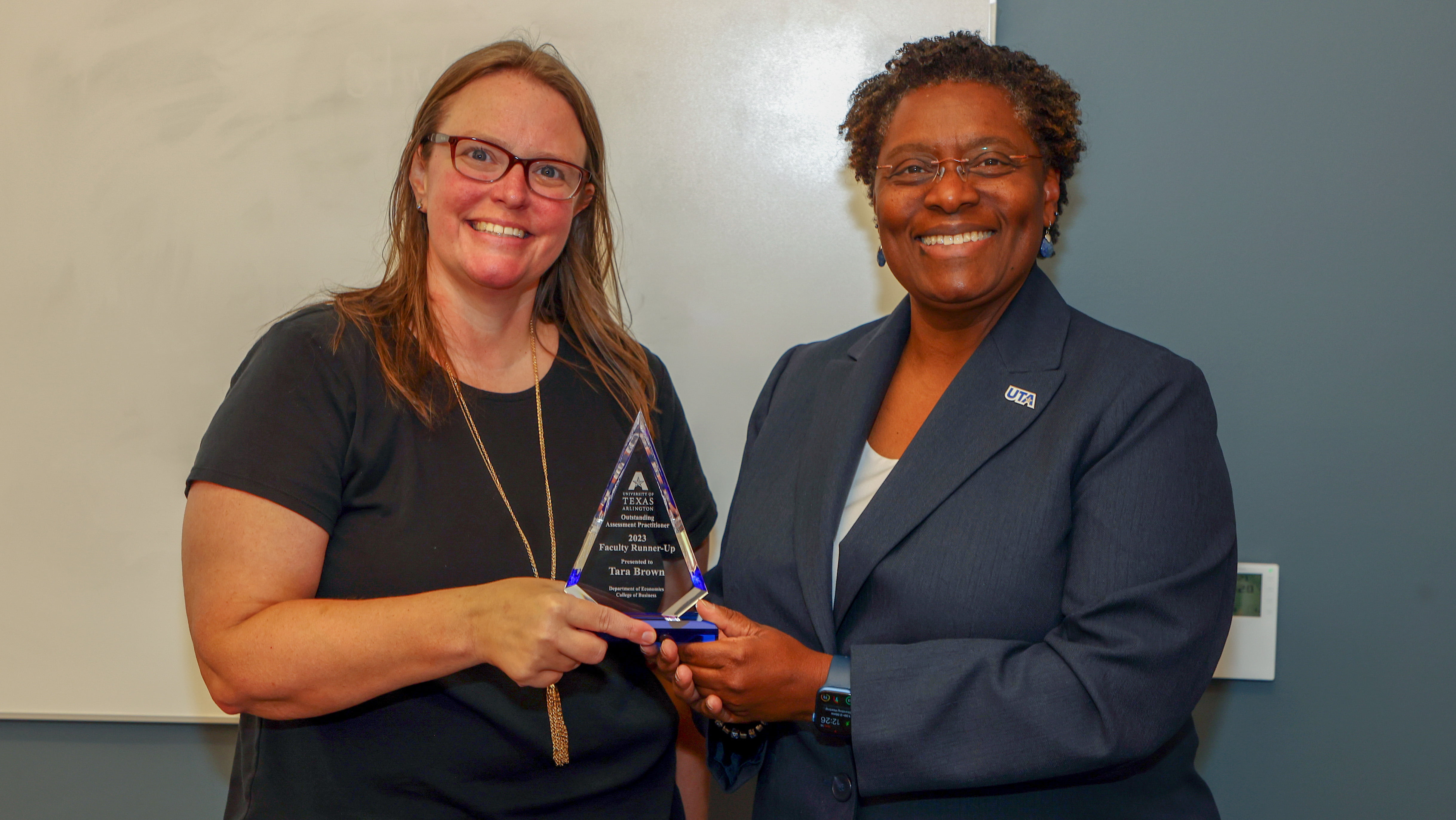 Program Assessment Award - Faculty Runner-up-Dr. Brown 