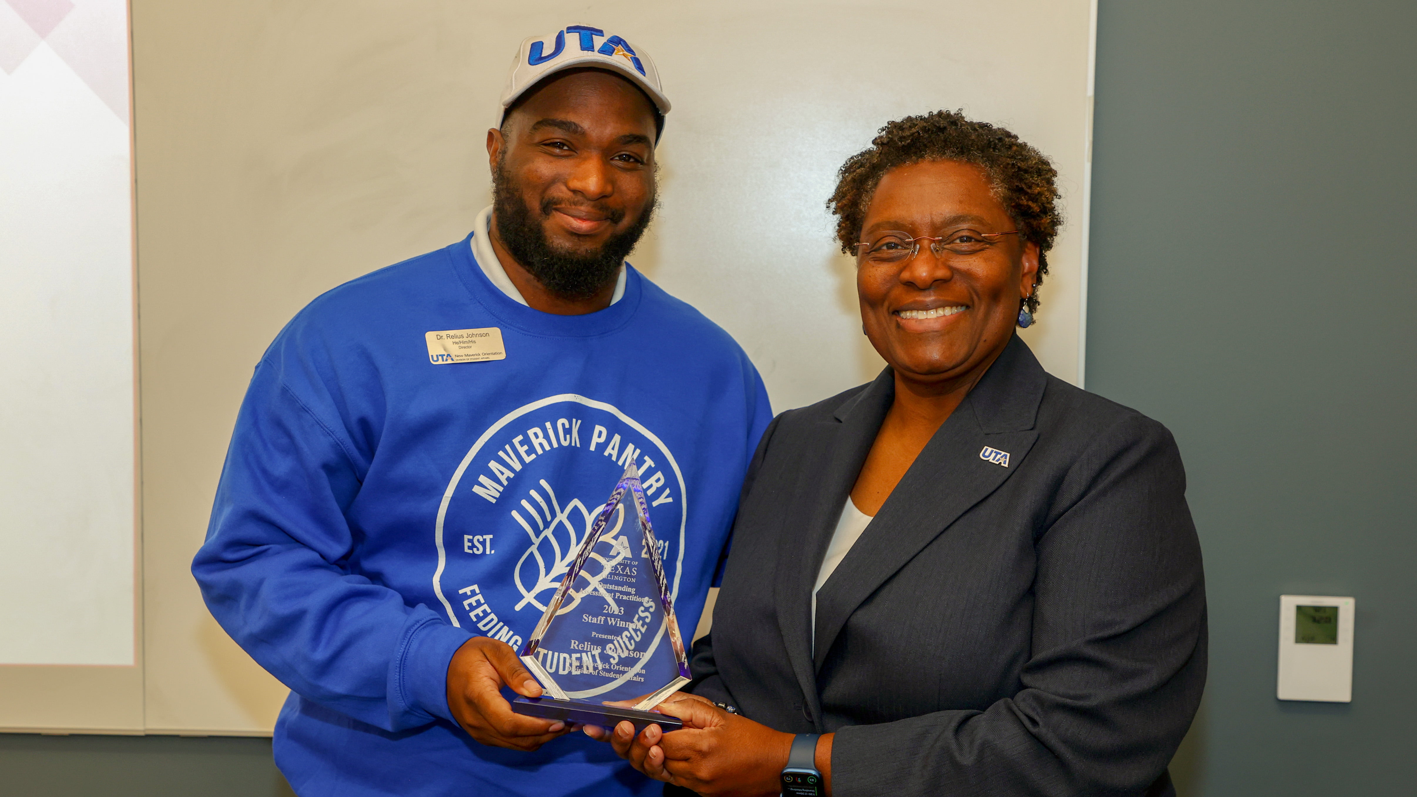 Program Assessment Award - Staff Winner - Dr. Johnson