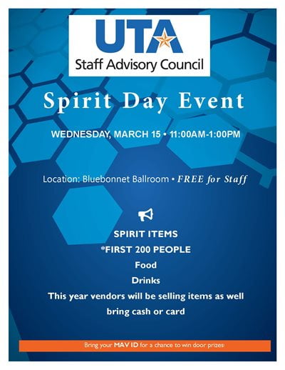staff advisory council flyer