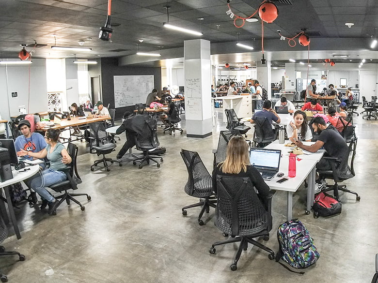 FabLab inside the Central Library
