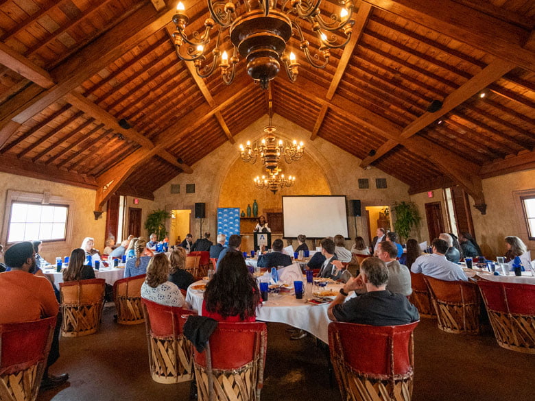 Fort Worth Alumni Chapter luncheon with athletic coaches