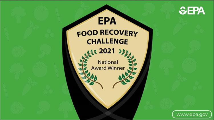 Food recovery network national badge