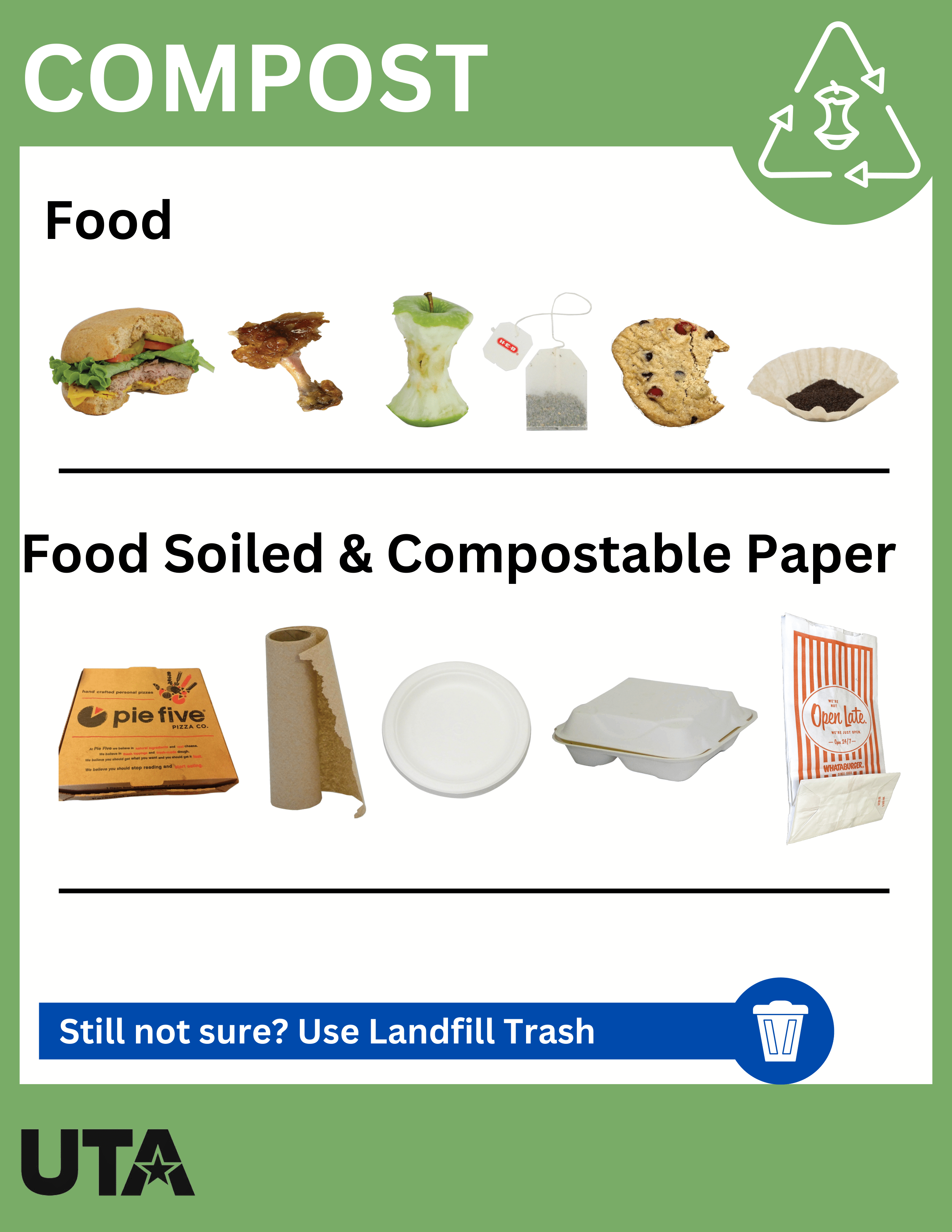 Compost Items Flyer