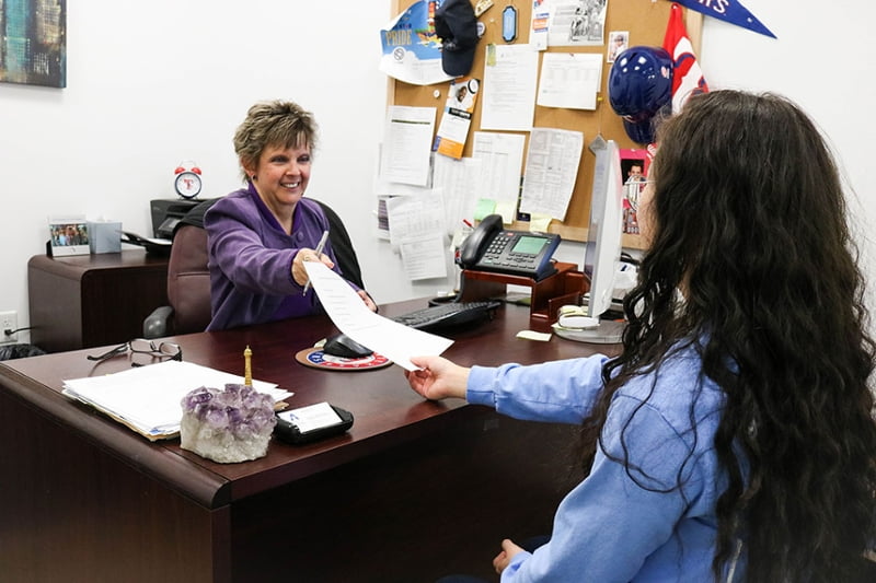 CAPPA Advisor with UTA Student