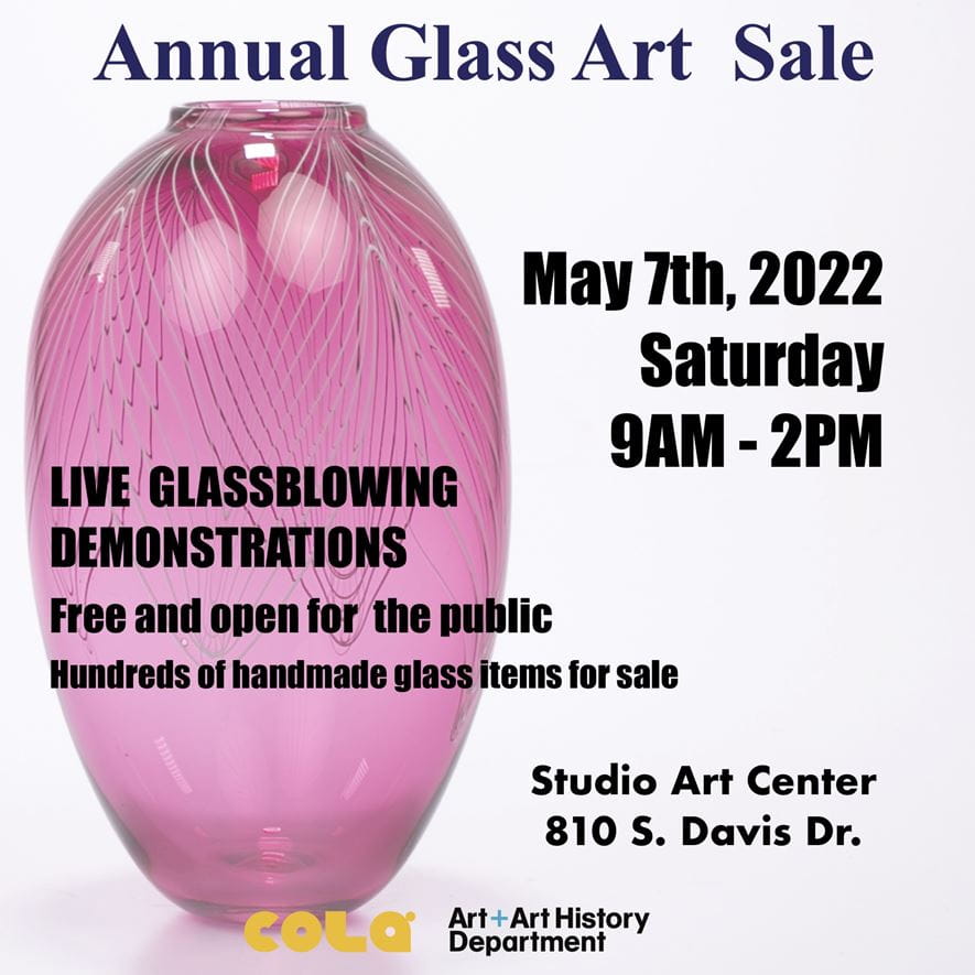 Annual Glass Sale Poster