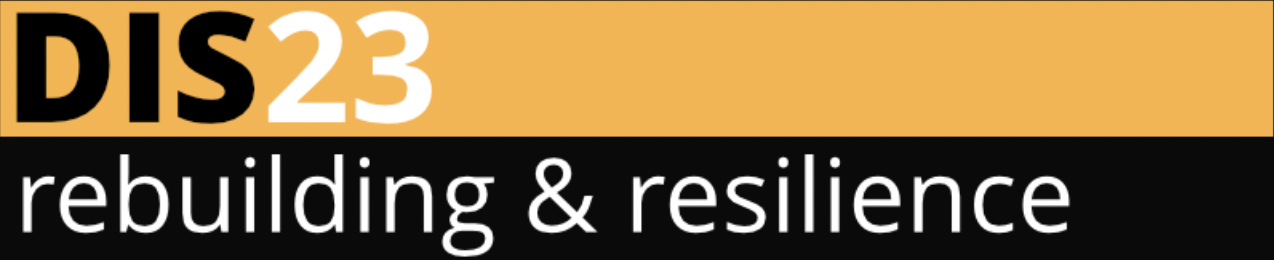 Logo for Dis rebuilding and resilience conference