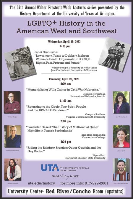 57th Webb Lecture Series flyer
