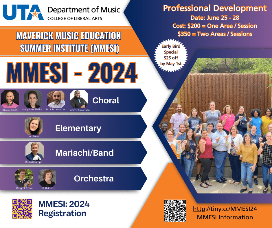 Maverick Music Education Summer Institute 2024
