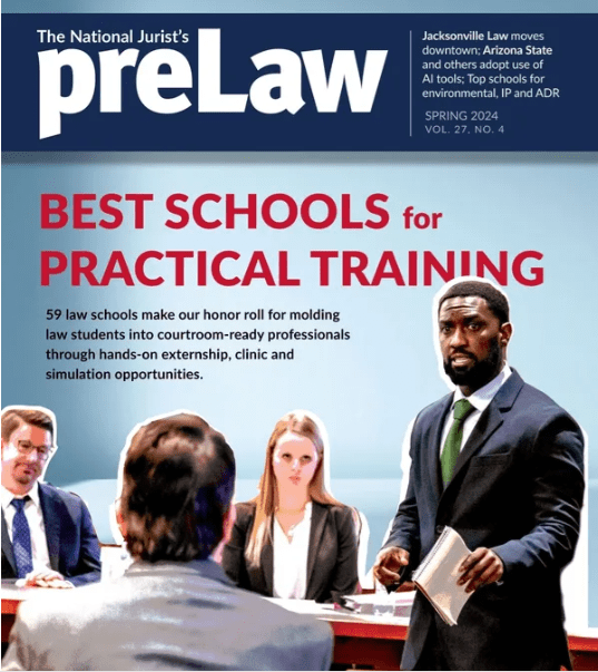 preLaw Magazine graphic