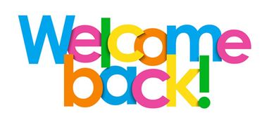 Welcome back graphic