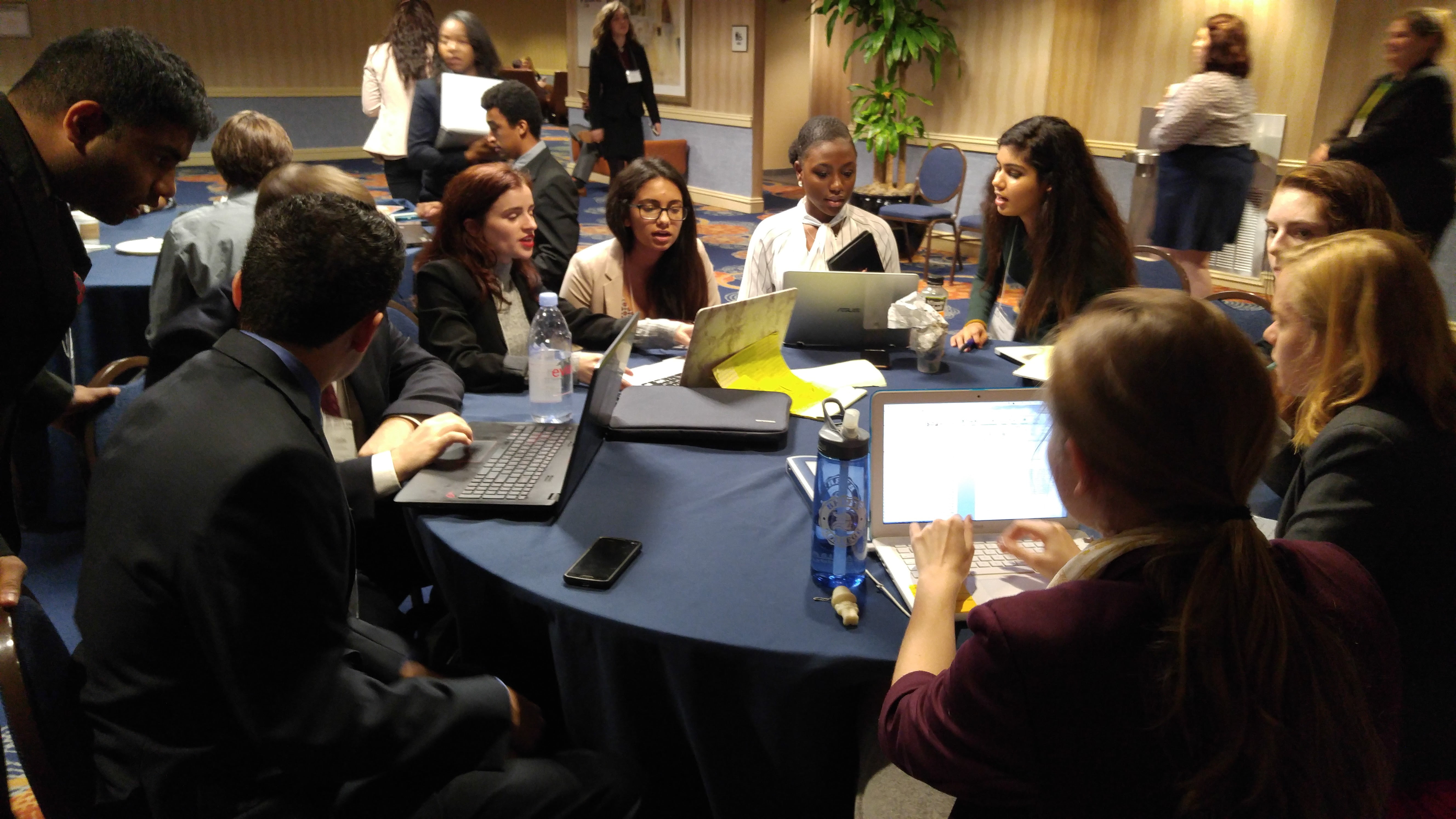 model un organization meeting