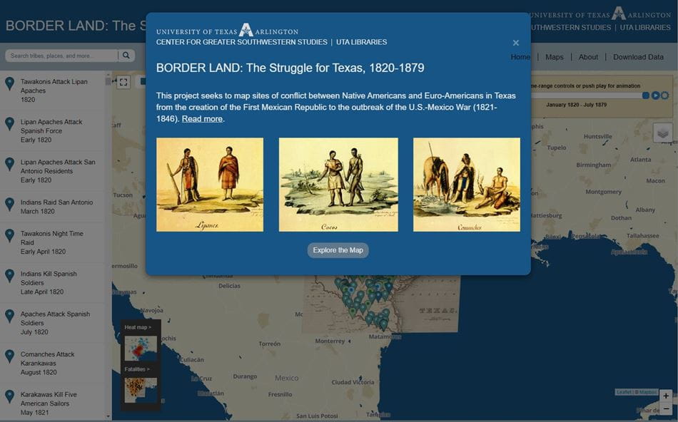 Borderlands website screenshot