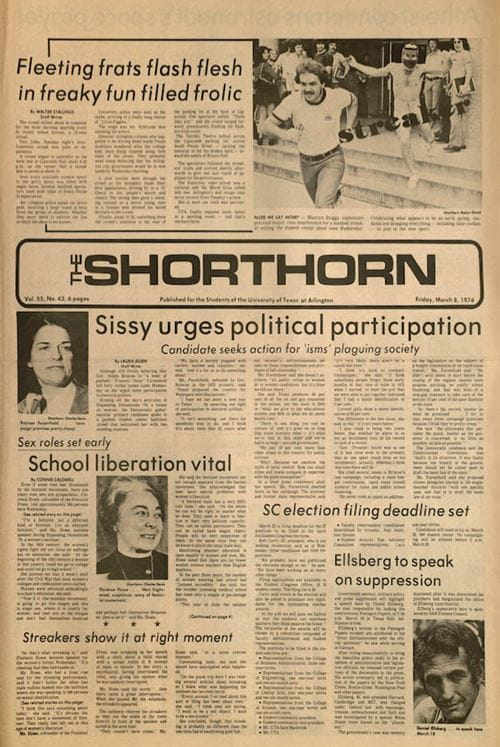 1974 shorthorn newspaper