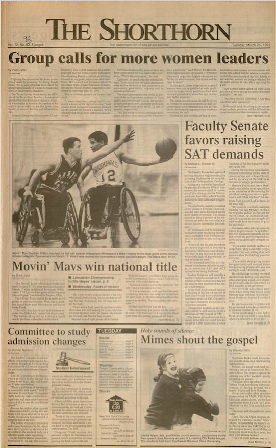 1991 shorthorn newspaper
