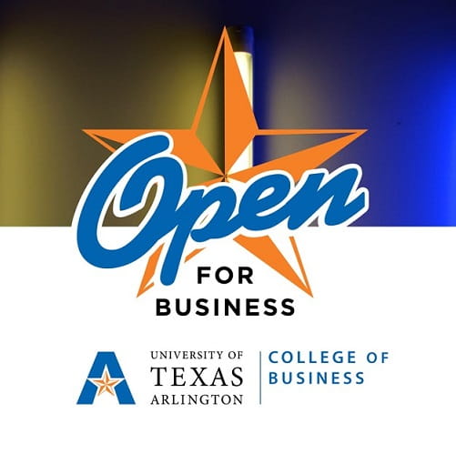 Open for Business Graduate Banner Icon