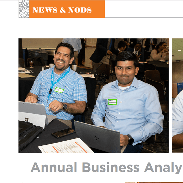 News Business Analytics Symposium Icon