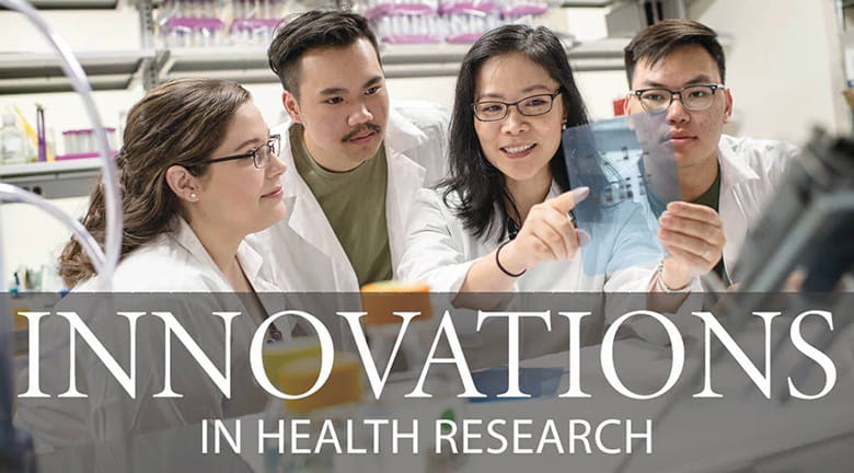 Innovations Cover with scientists