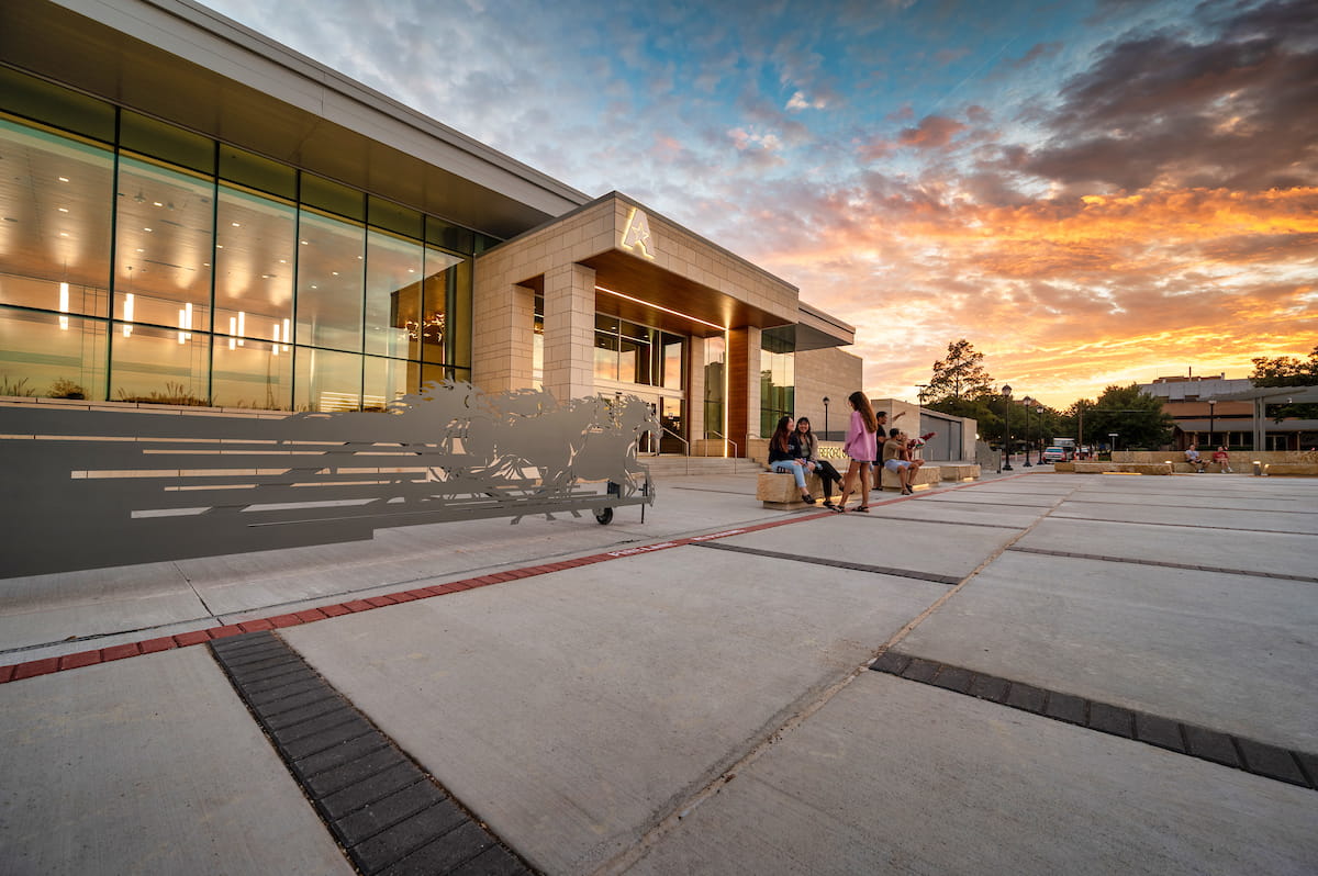UTA University Center Sunset