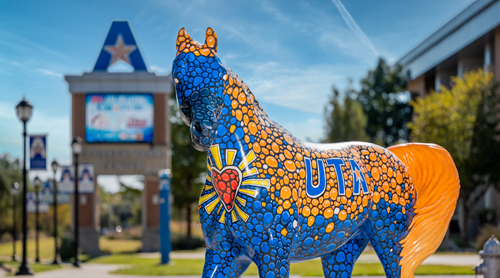 UTA Spirit Horse Mosaic