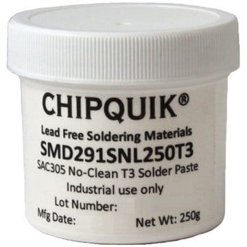 Chip Quik SMD291SNL250T3