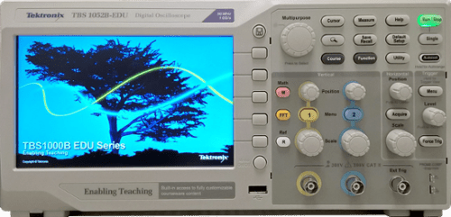 Tektronix TBS1052B-EDU Oscilloscope Quick Guide
