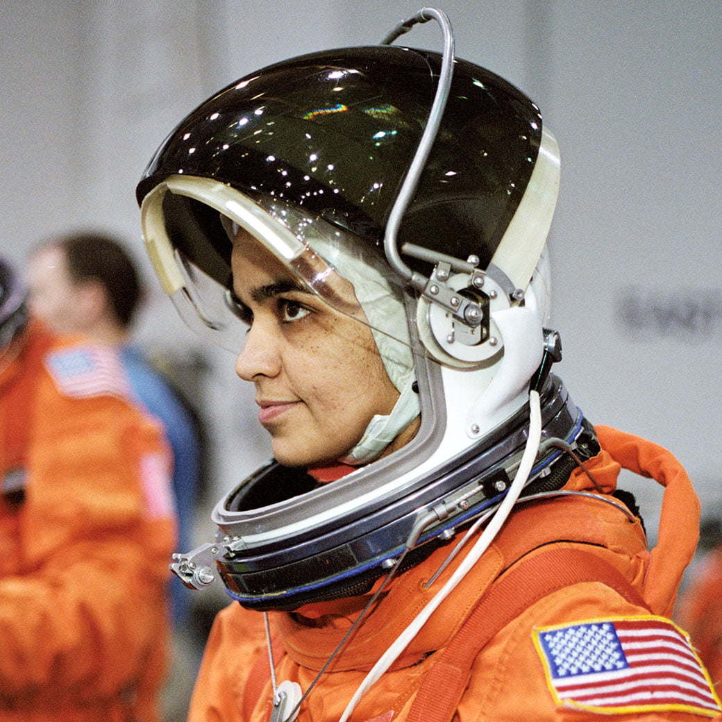 Kalpana Chawla Close Portrait