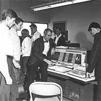 The College purchased its first computer in 1961