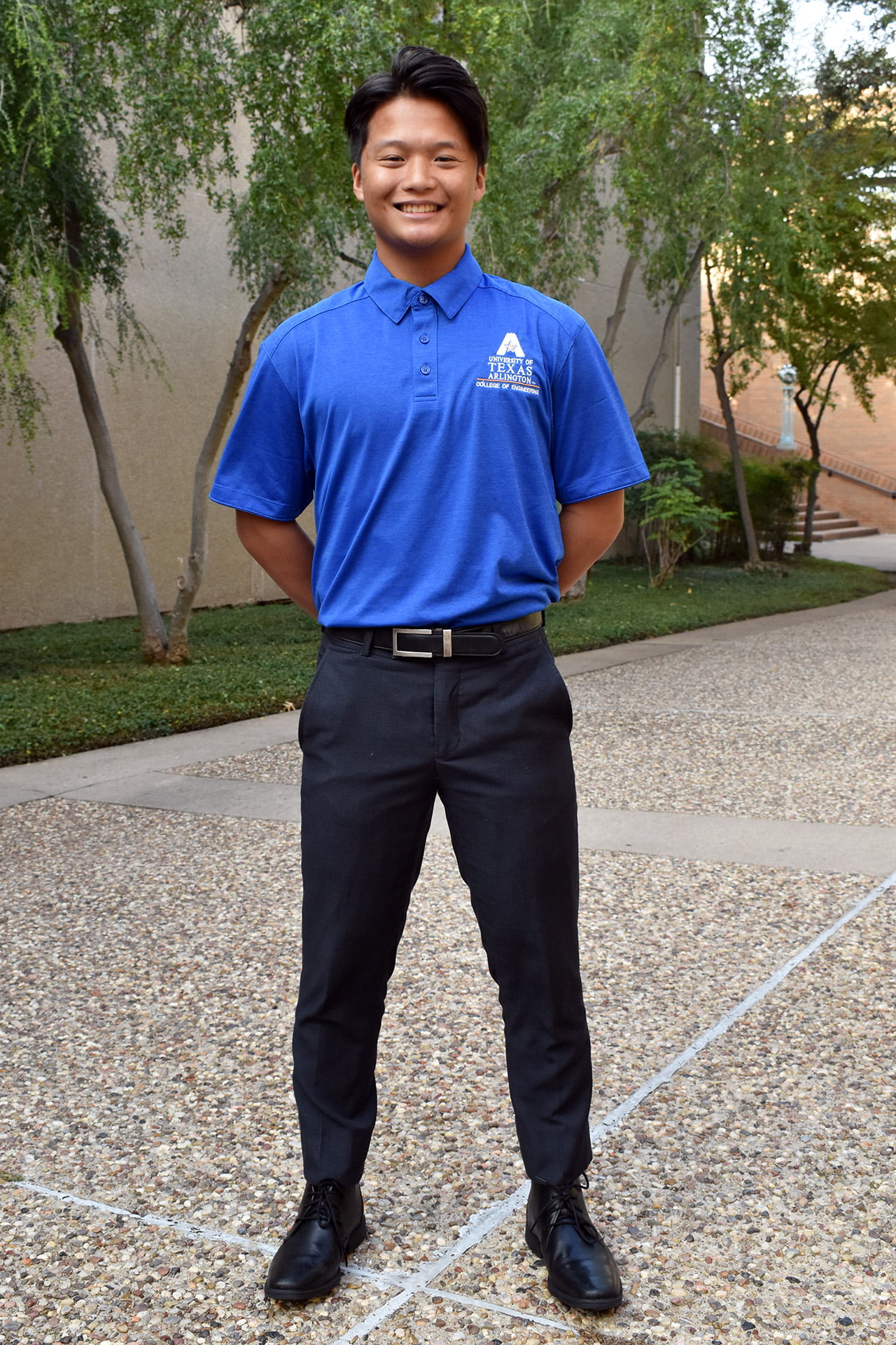 UTA electrical engineering student Zach Bailey