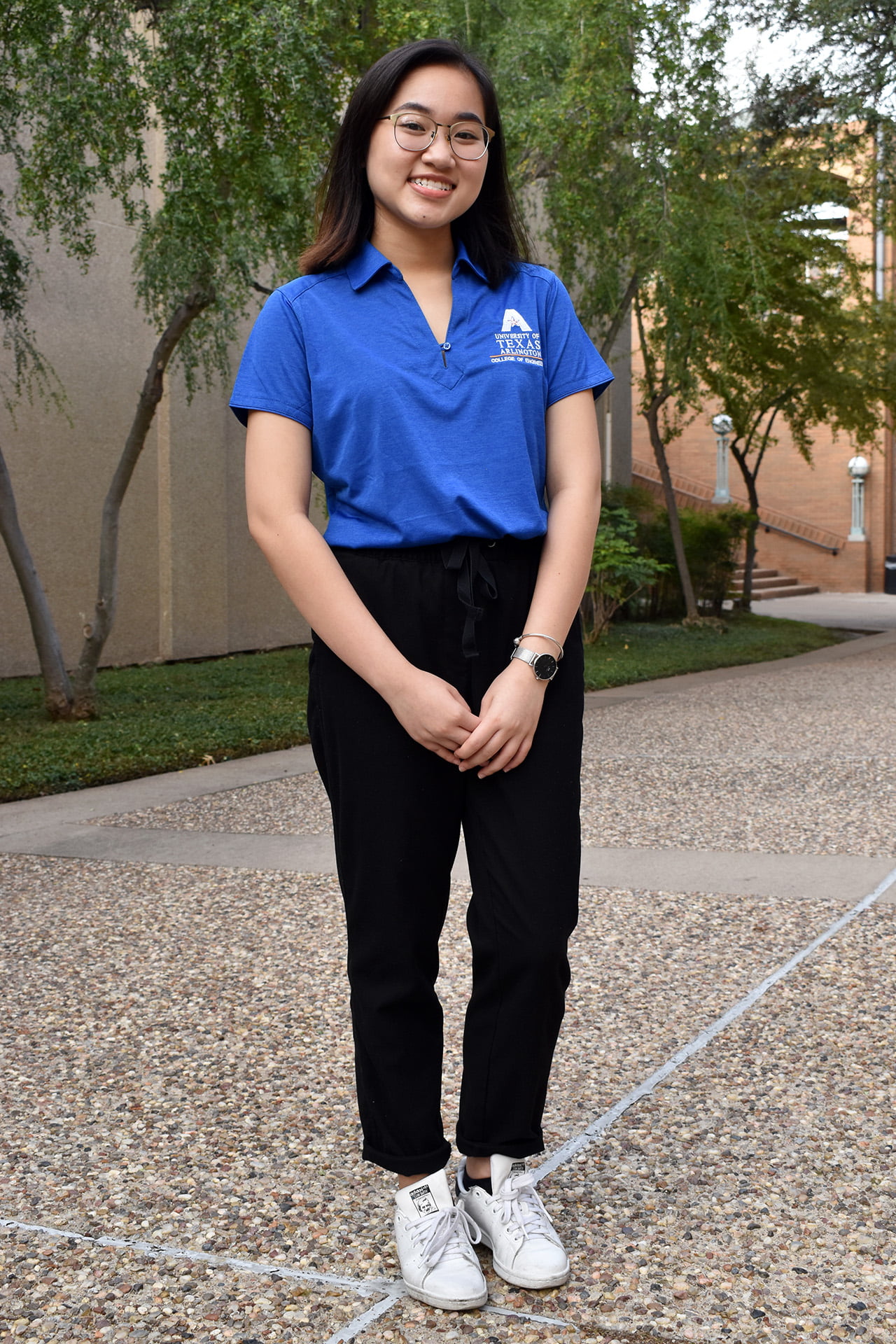 UTA mechanical engineering student Thu Hoang