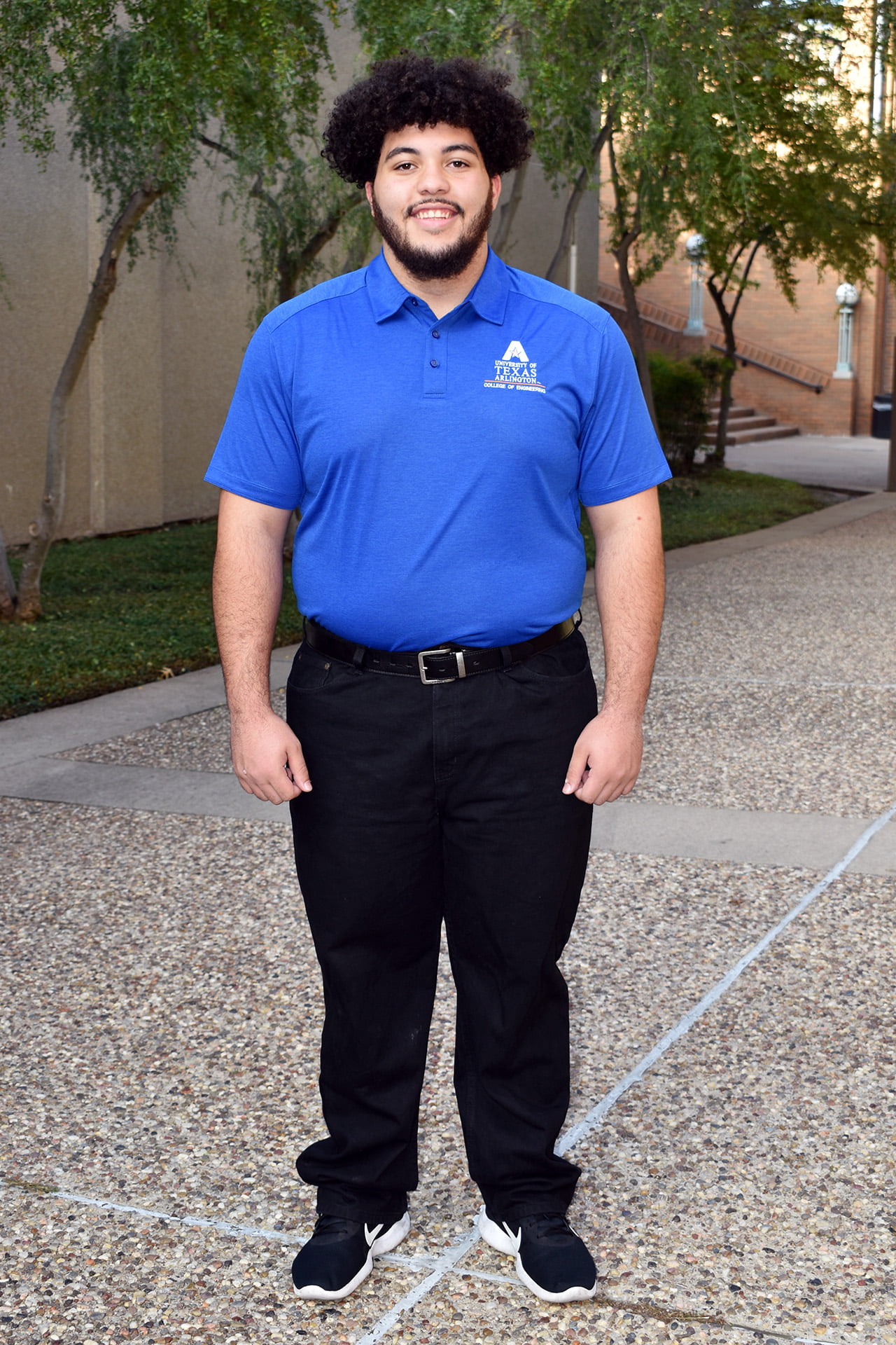 UTA civil engineering student Trey Hudson