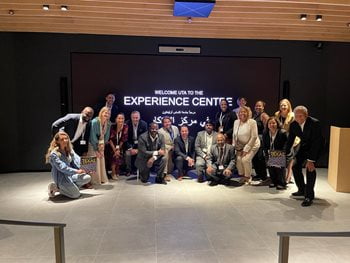 UTA Executive MBA students on international trip to UAE