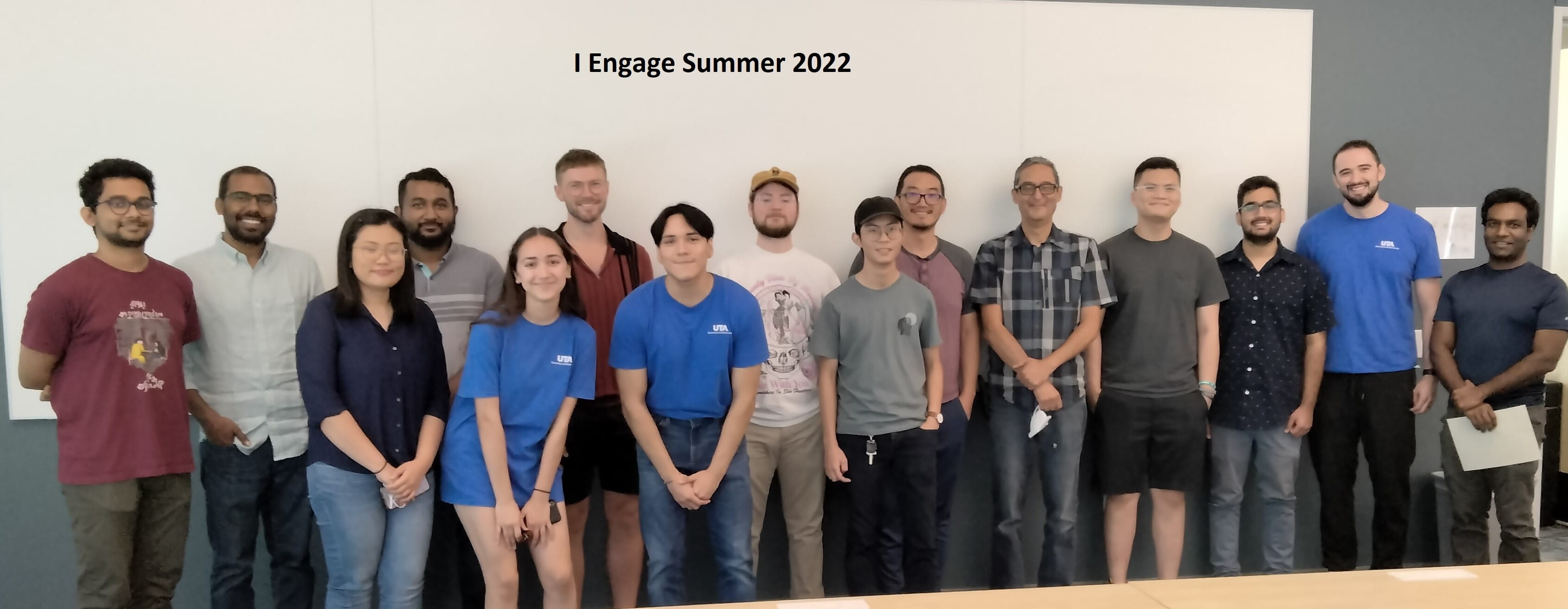 Group photo of the Summer 2022 I Engage Cohort