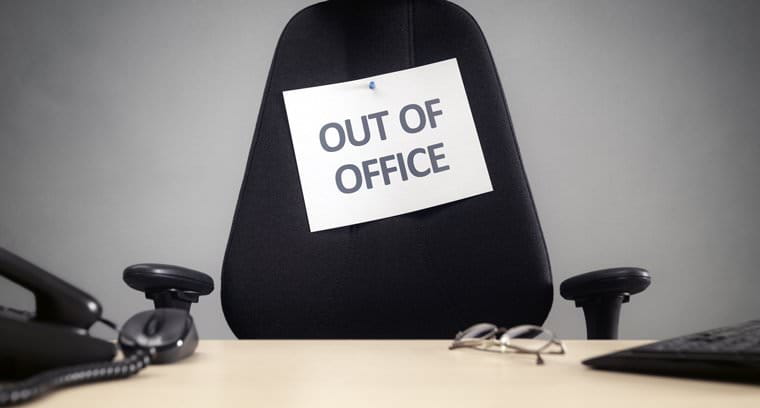 Picture of out of office