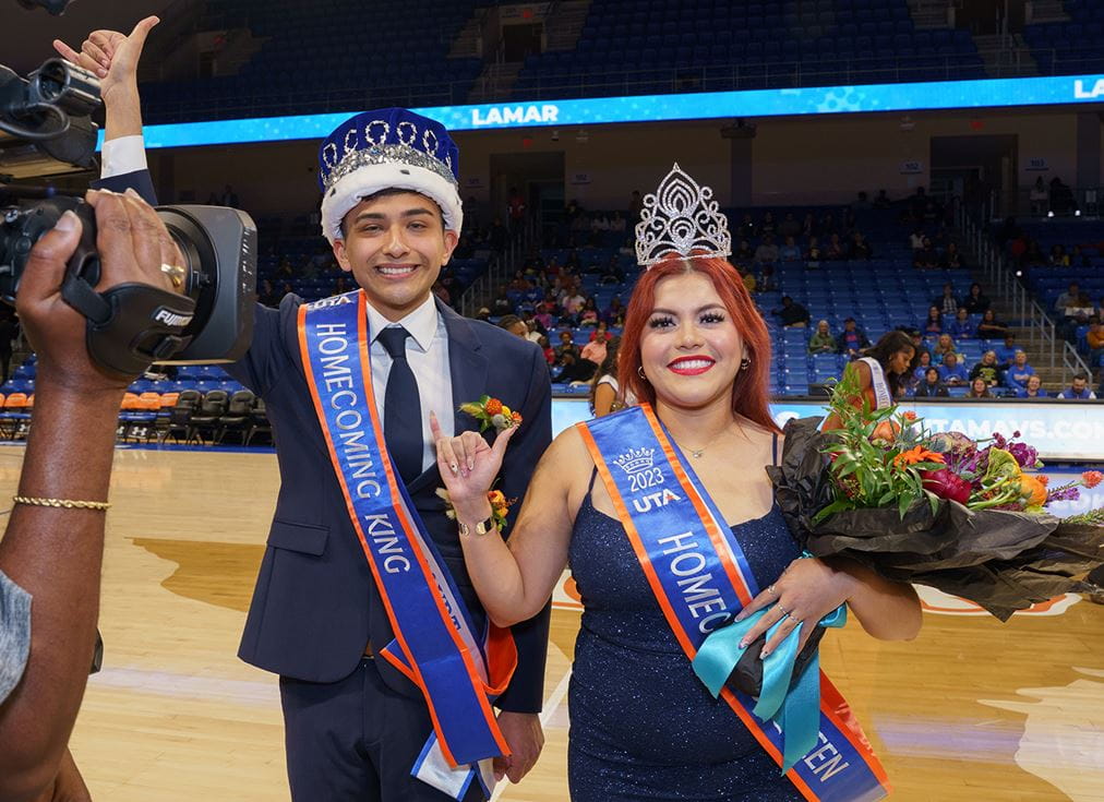 u t a homecoming king and queen