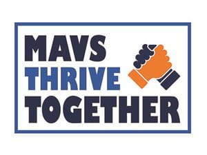 Mavs Thrive Together logo