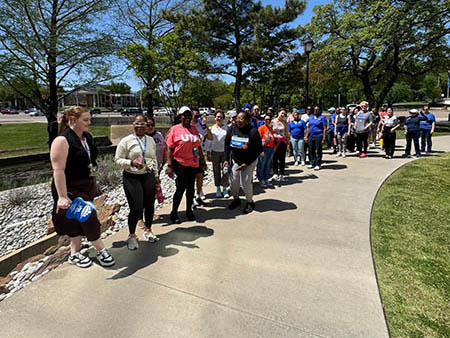 Women Faculty and Staff Network Launches Health and Wellness Initiative with Campus Walk