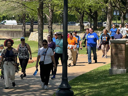 Women Faculty and Staff Network Launches Health and Wellness Initiative with Campus Walk
