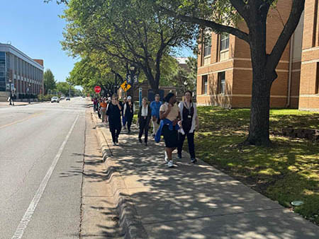 Women Faculty and Staff Network Launches Health and Wellness Initiative with Campus Walk