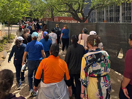 Women Faculty and Staff Network Launches Health and Wellness Initiative with Campus Walk