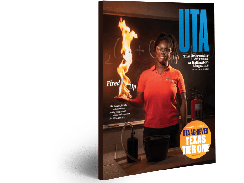 UTA Magazine winter 2022 cover 