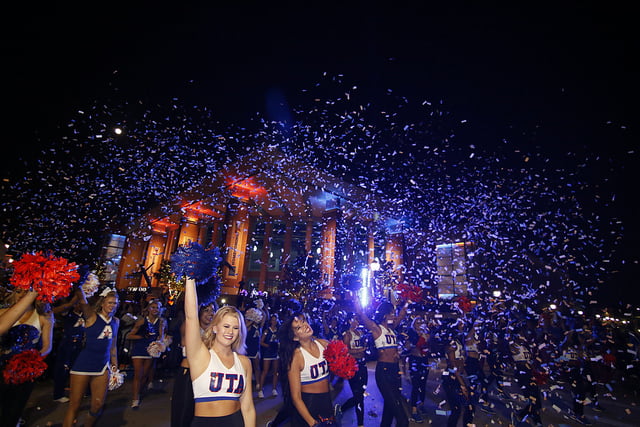 Homecoming celebration at UTA