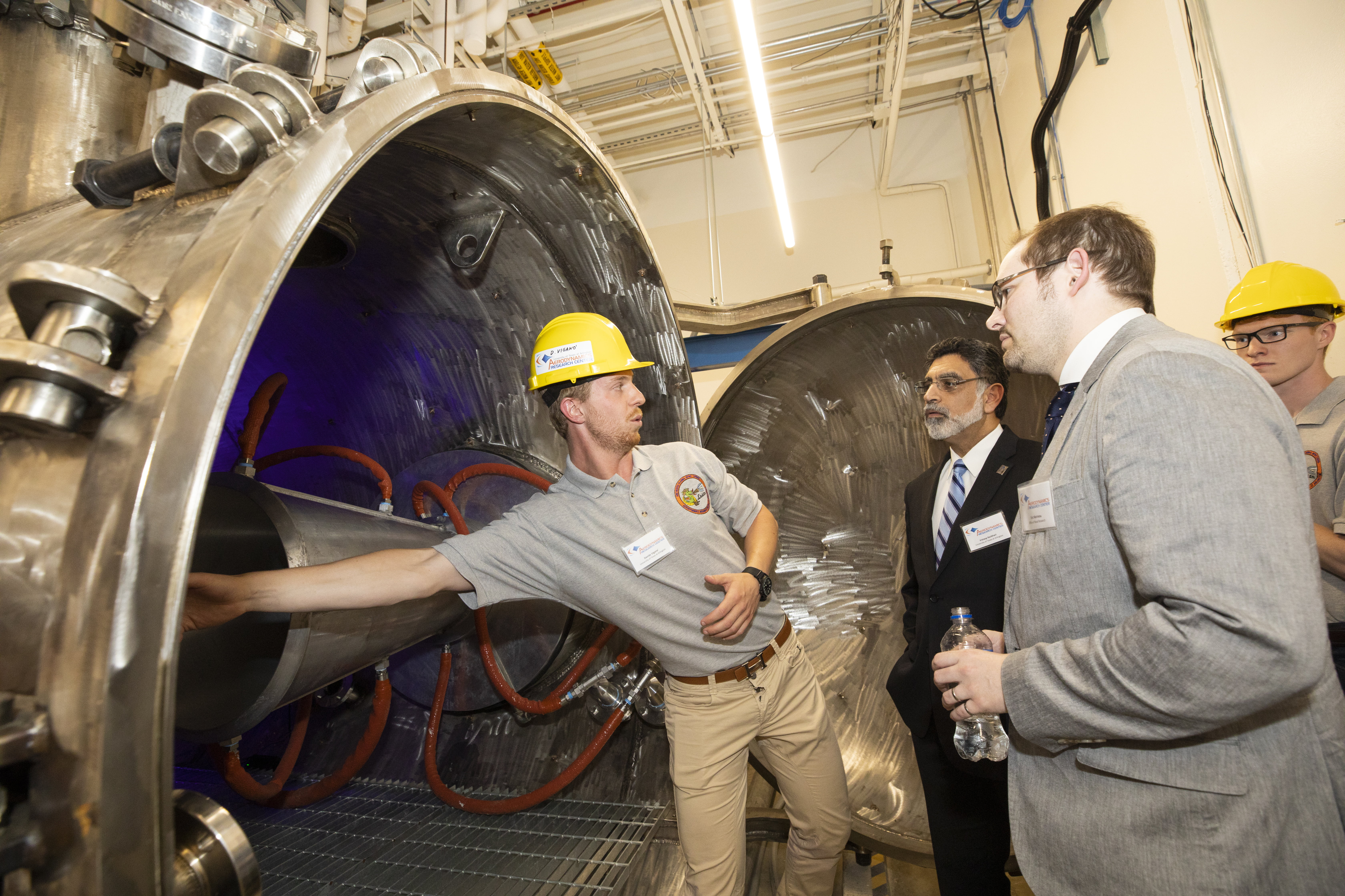 UTA's arc-heated, hypersonic wind tunnel