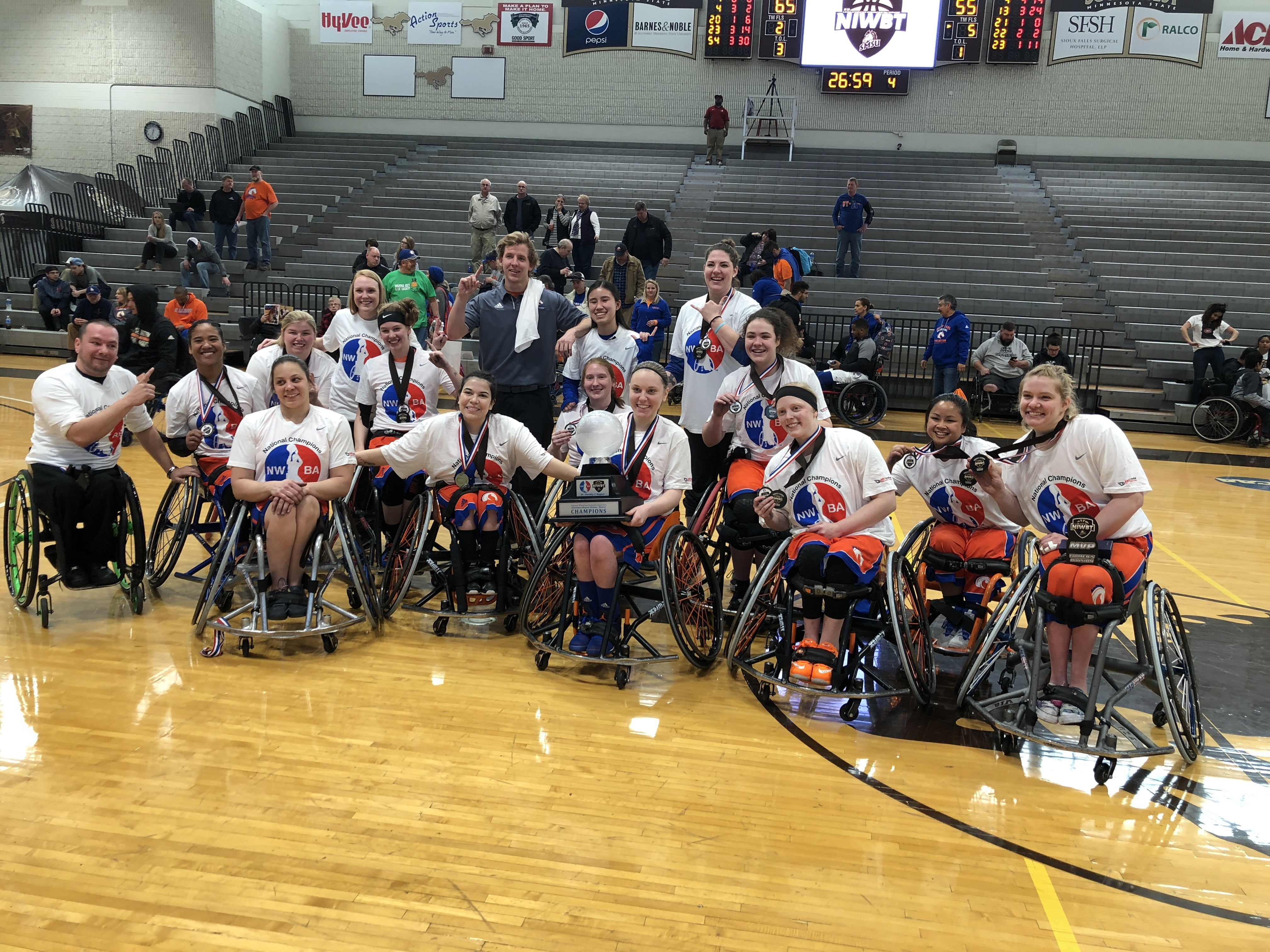 Lady Movin Mavs Grab National Championship The University Of