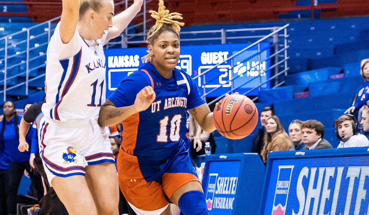 photo of UTA women's basketball player