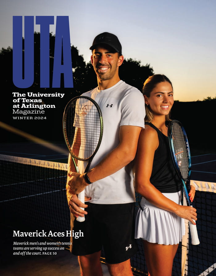 UTA Magazine Winter 2024 cover