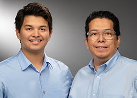 Oswaldo Ortiz Jr. and Oswaldo Ortiz Sr.