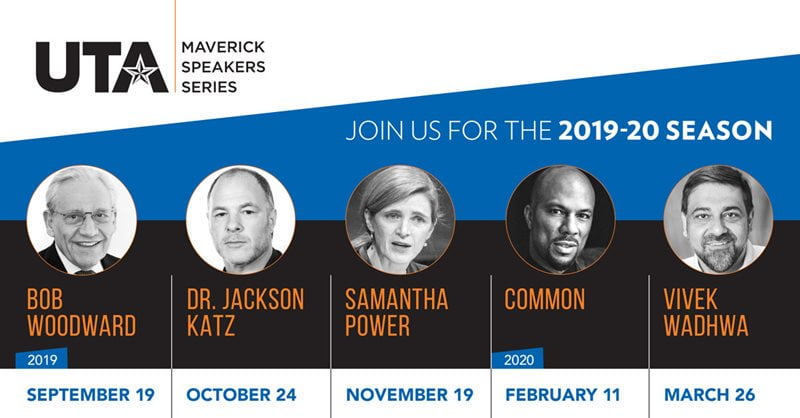 UTA Maverick Speakers Series 2019-20