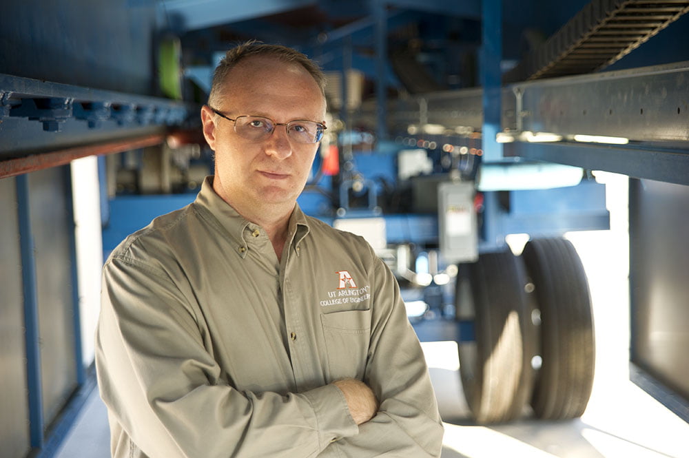 Stefan Romanoschi UTA civil engineering professor