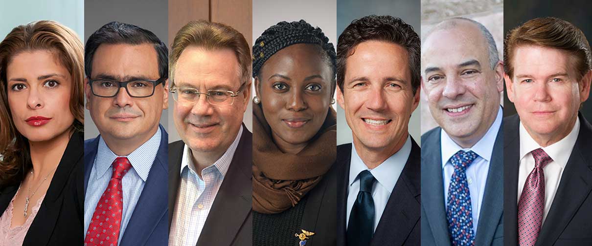 Distinguished Alumni honorees are Shahrzad Amirani, Jacob Monty, Michael Ray and Wendy Okolo, the latter of whom will receive the Distinguished Recent Graduate Award. Additionally, state Sen. Kelly Hancock, state Rep. Chris Turner and Arlington Mayor W. Jeff Williams will each receive the Distinguished Community Service Award.