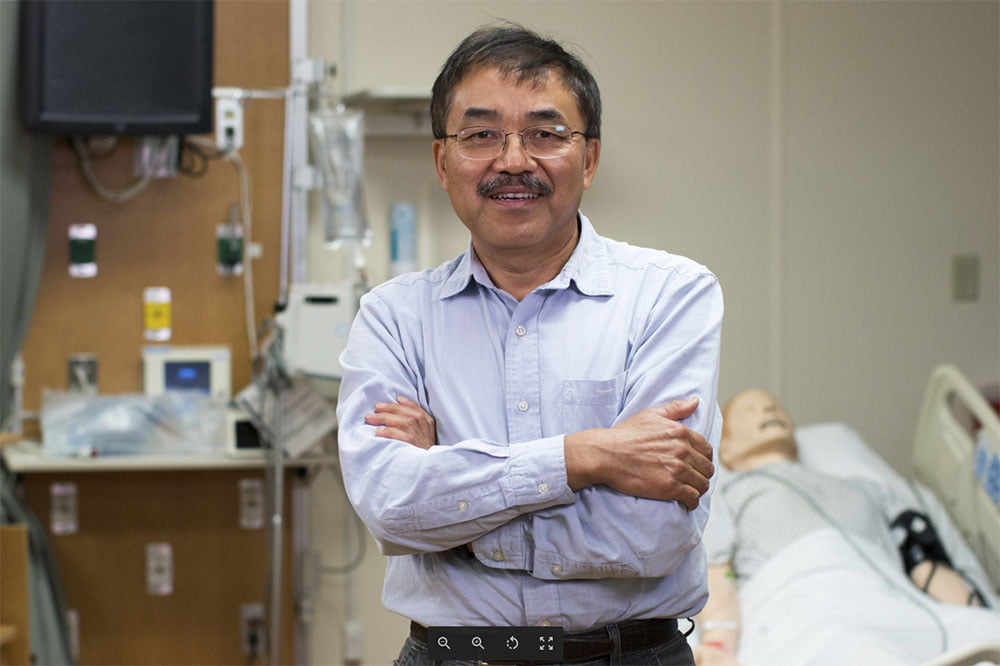 Yan Xiao, a professor of nursing and patient safety specialist in The University of Texas at Arlington’s College of Nursing and Health Innovation